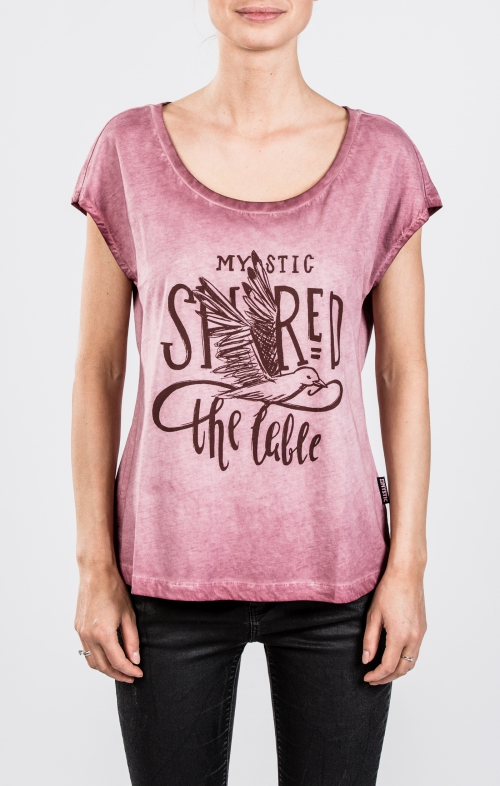2018 Mystic naiste Lucid T-särk Burgy Red