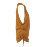 Mystic naiste särk Clover Singlet Golden Brown