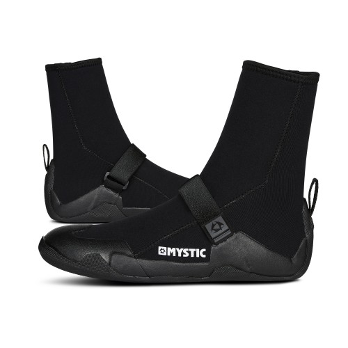 Mystic Star Boot - Round toe (5mm) surfisussid black