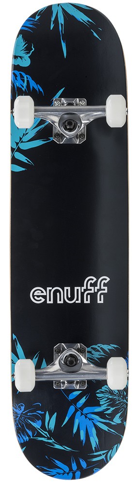 Enuff Floral rula Blue 7.75 x 31.5
