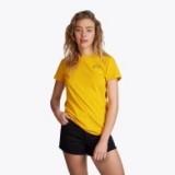2021 Mystic naiste Once Upon on Eye Tee T-särk Mustard