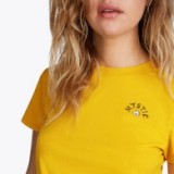 2021 Mystic naiste Once Upon on Eye Tee T-särk Mustard