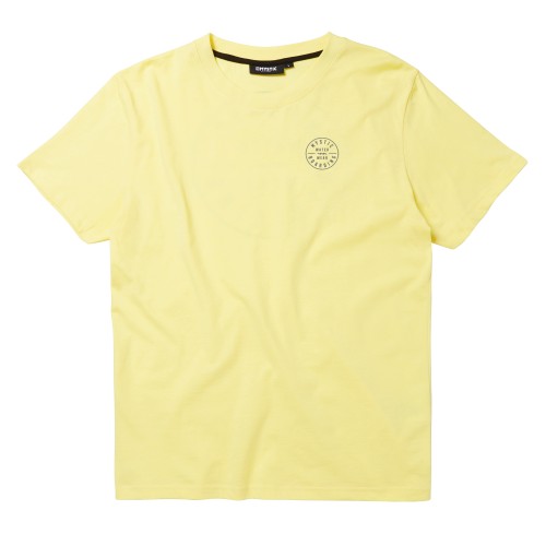 Mystic Boarding Tee Pastel Yellow
