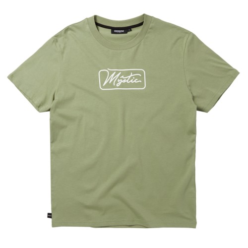 2022 Mystic Framed Tee Olive Green