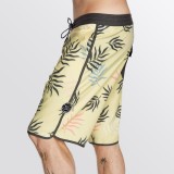 2022 Mystic shortsid Leaf Movement Boardshort Pastel Yellow