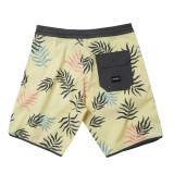 2022 Mystic shortsid Leaf Movement Boardshort Pastel Yellow