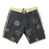 2022 Mystic shortsid Leaf Movement Boardshort Black