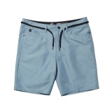 2022 Mystic The Hybrid Boardshort Grey Blue