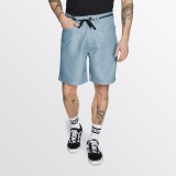 2022 Mystic The Hybrid Boardshort Grey Blue