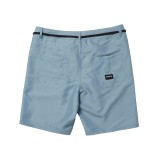 2022 Mystic The Hybrid Boardshort Grey Blue