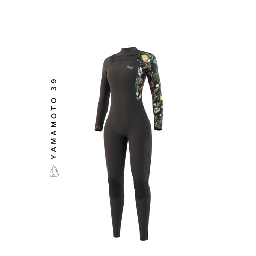 Naiste kalipso Mystic Jayde 5/4 Double-Zip Black