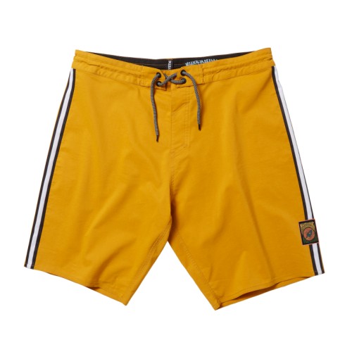 Mystic shortsid Retro Movement  Boardshort Mustard