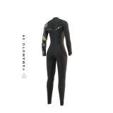 Naiste kalipso Mystic Jayde 5/4 Double-Zip Black