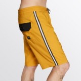 Mystic shortsid Retro Movement  Boardshort Mustard