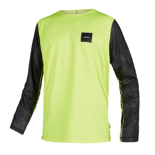 Mystic Majestic Quickdry L/S Navy/Lime