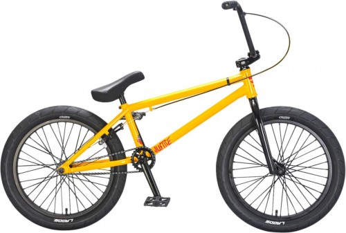 Mafia Kush 2+ 20" BMX Freestyle Bike Justice Yellow