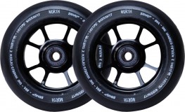 2 tk Ratas North Signal Pro 115mm/30mm Matte Black