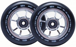 2 tk Ratas North Signal Pro 110mm/24mm Silver
