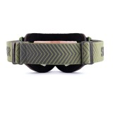Snow Goggles Sinner Emerald Matte Moss Green/Red Mirror