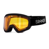Snow Goggles Sinner Estes Matte Black/Orange Lens