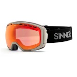Snow Goggles Sinner Mohawk Matte Grey/Red Mirror