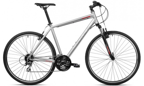 Jalgratas Romet Orkan 2 M 28" 2023 light graphite red