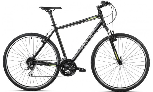 Jalgratas Romet Orkan 2 M 28" 2024 black lemon
