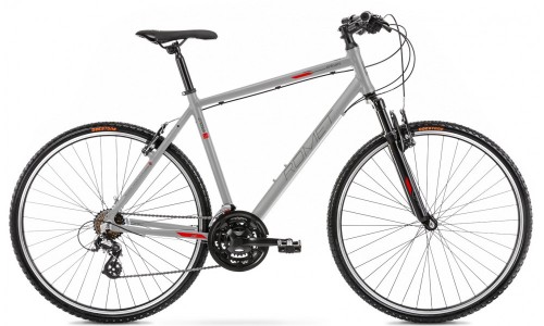 Jalgratas Romet Orkan 2 M 28" 2024 graphite red