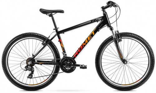 Jalgratas Romet Rambler R6.0 2024 black orange red