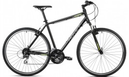 Jalgratas Romet Orkan 2 M 28" 2024 black lemon