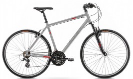 Jalgratas Romet Orkan 2 M 28" 2024 graphite red