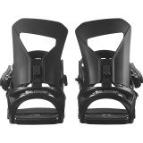 Snowboard bindings Salomon Pact Black
