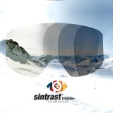 Snow Goggles Sinner Mohawk Black Blue TRANS Lens
