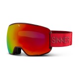 Mäeprillid Sinner Snowflake Burgundy Red
