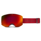 Mäeprillid Sinner Snowflake Burgundy Red