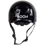 Boom Stay Safe Professional reguleeritav kiiver Black Glossy