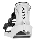 Step in snowboard bindings Clew Independence 1.0 White