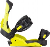 Snowboard bindings Drake Fifty Lime Black