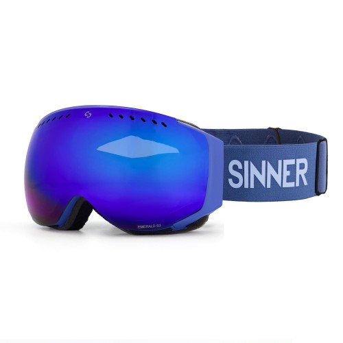 Snow Goggles Sinner Emerald Navy Blue