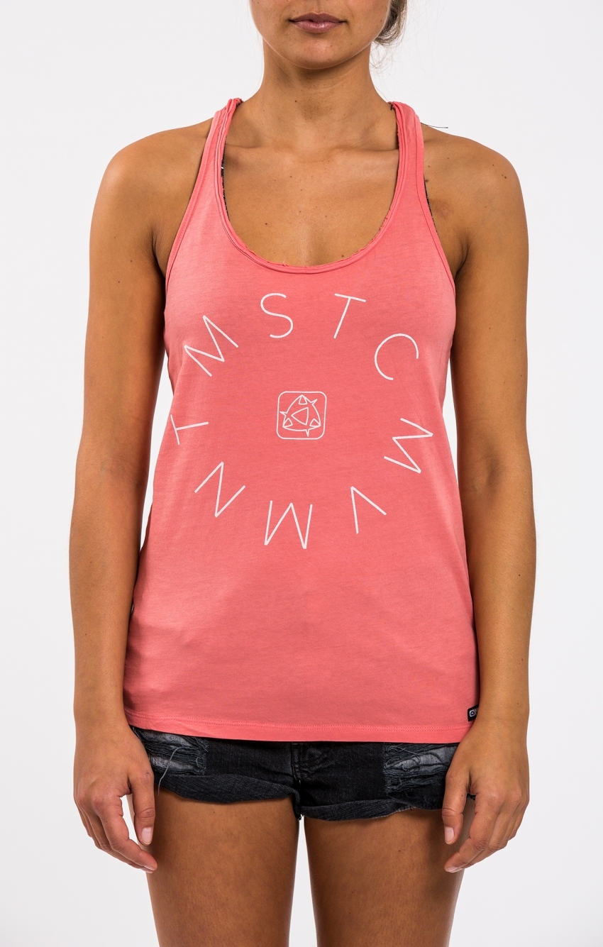 2016 Mystic Progression Tanktop Faded Coral
