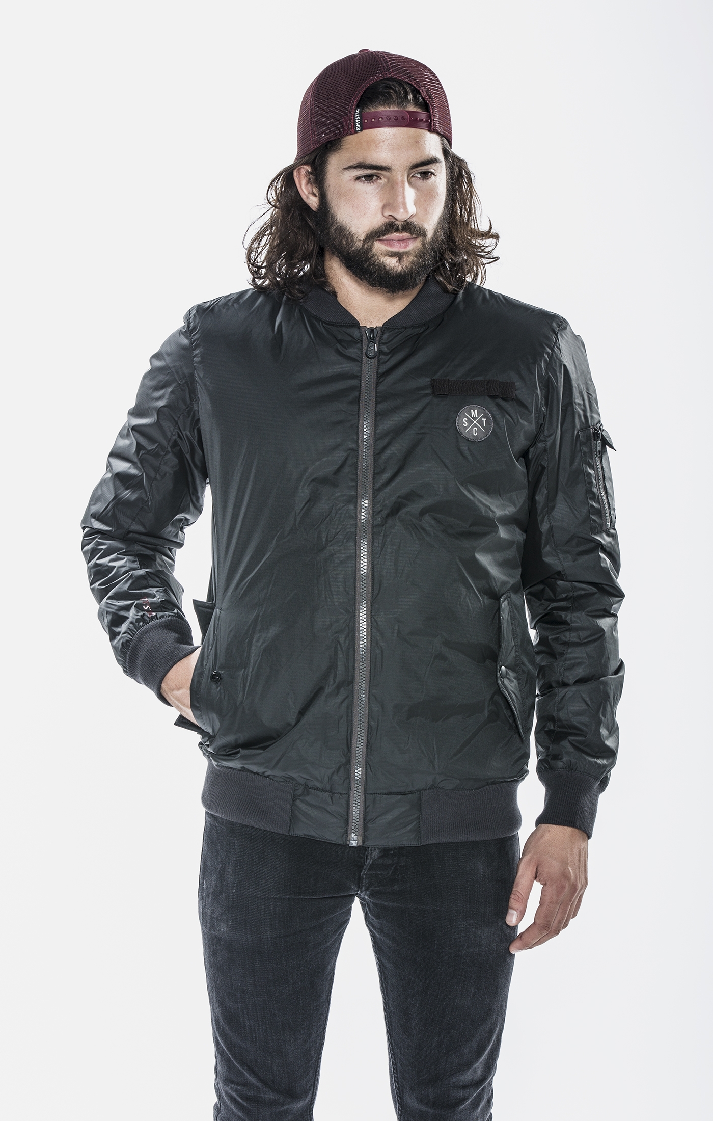 Mystic Maverick Jacket Dark Grey meeste jope