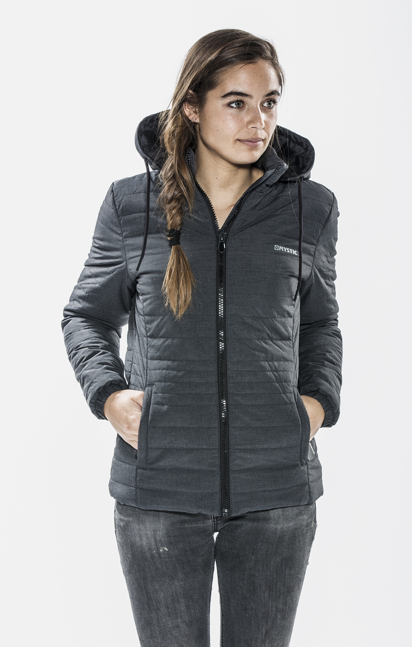 Mystic Spark Womens Jacket Concrete Melee