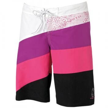 Naiste shortsid Mystic Rainbow Shocking Pink