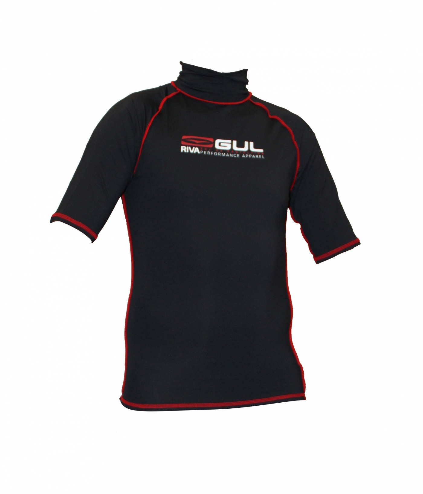 Gul Riva Mens Rashguard S/S Black