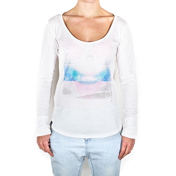 2014 Mystic Adventure Long Sleeve T-särk White